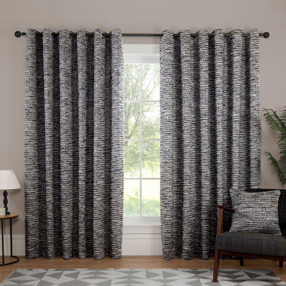 Castelia Eyelet Curtain 168 x 229cm Image 1