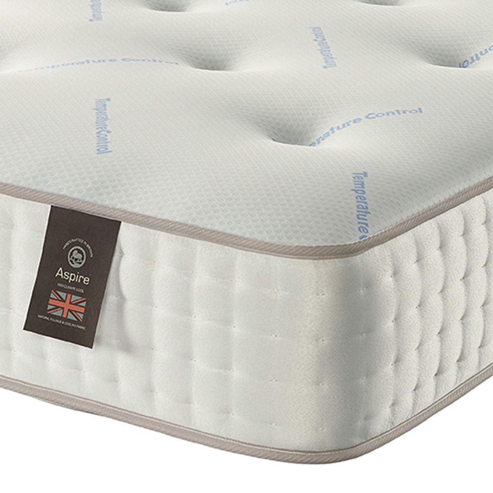 Aspire ArcticWool Single Dual-Sided Medium Firm Pocket Spring Mattress Image 3