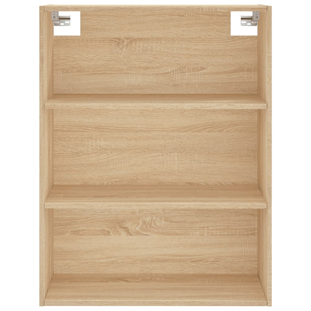 vidaXL 3 Drawer 3 Open Shelf Sonoma Oak Highboard with Metal Legs Image 6