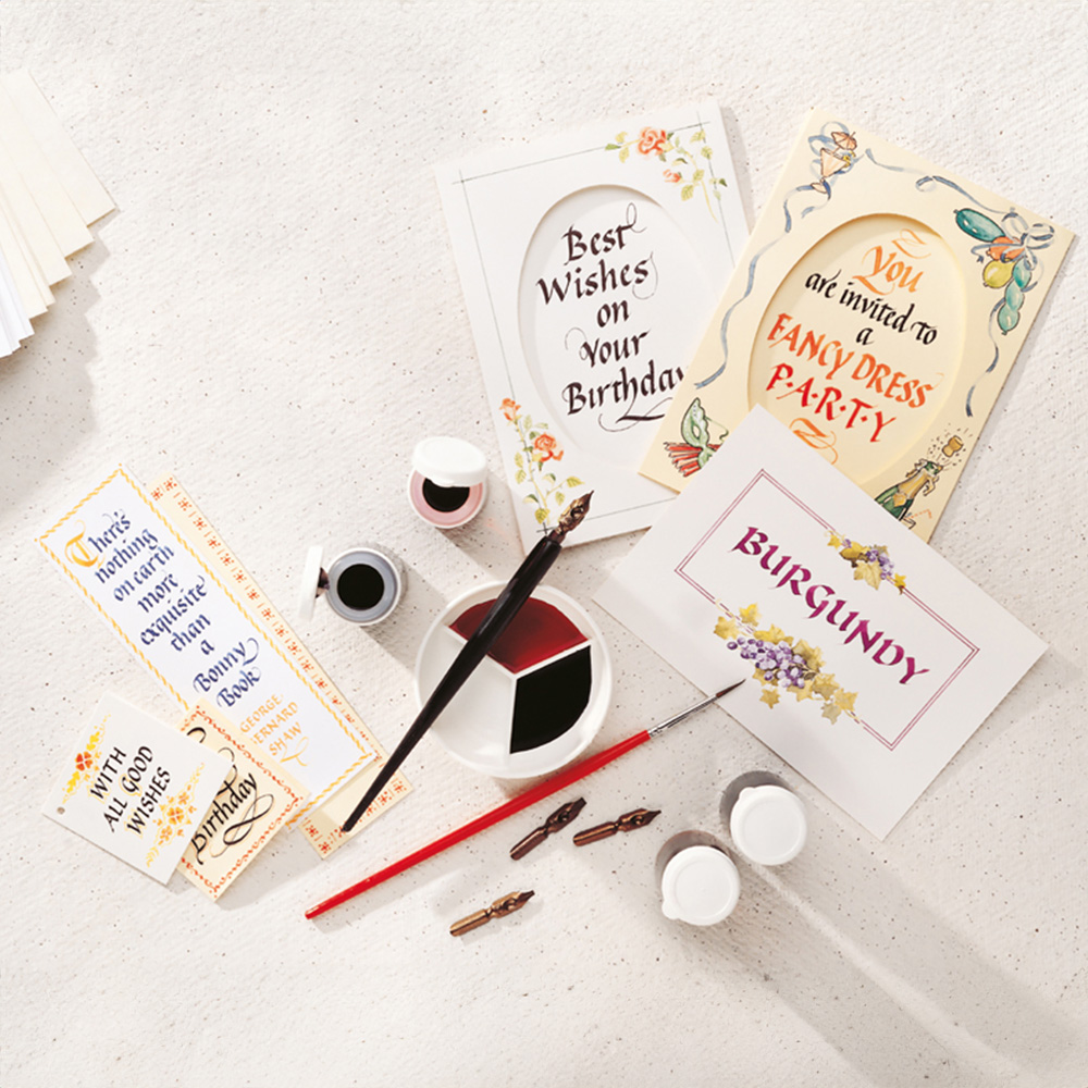 House of Crafts Multicoloured Calligraphy Craft Kit Image 2
