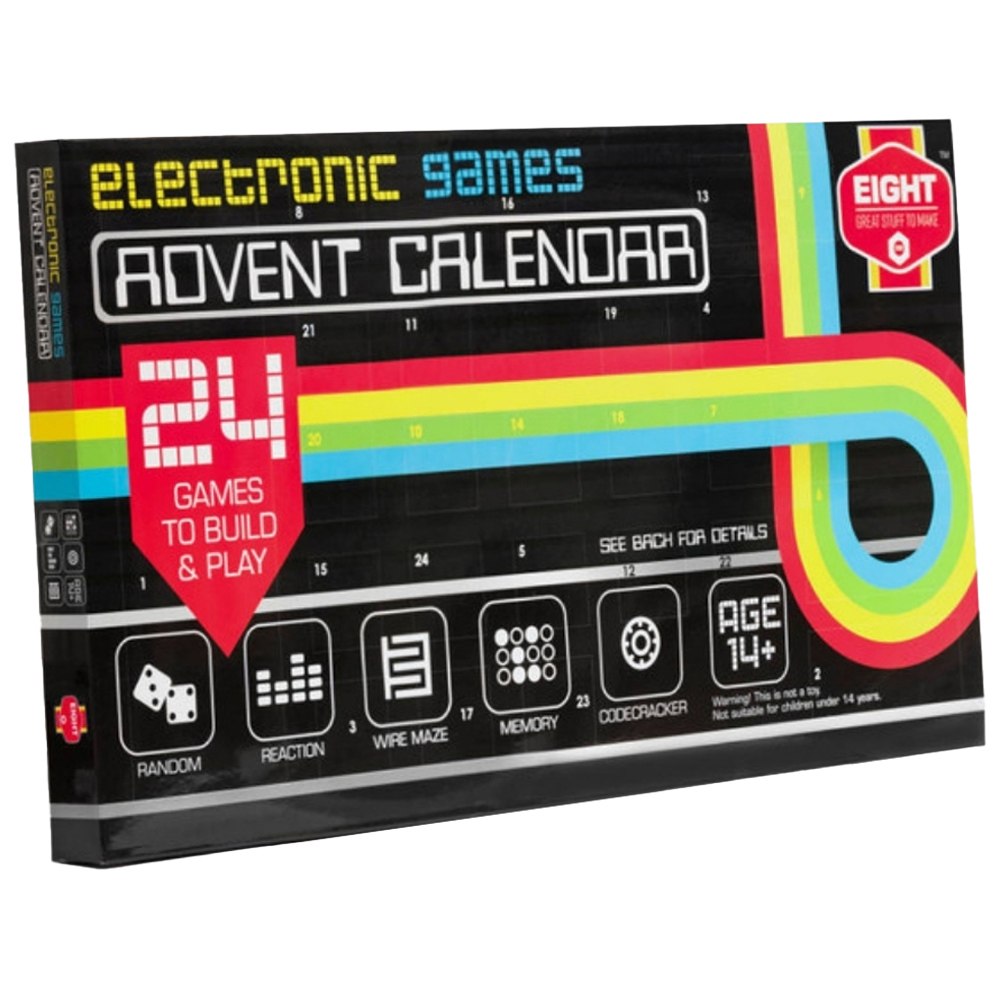 Eight Electronic Games 24 Days Advent Calendar Image 1