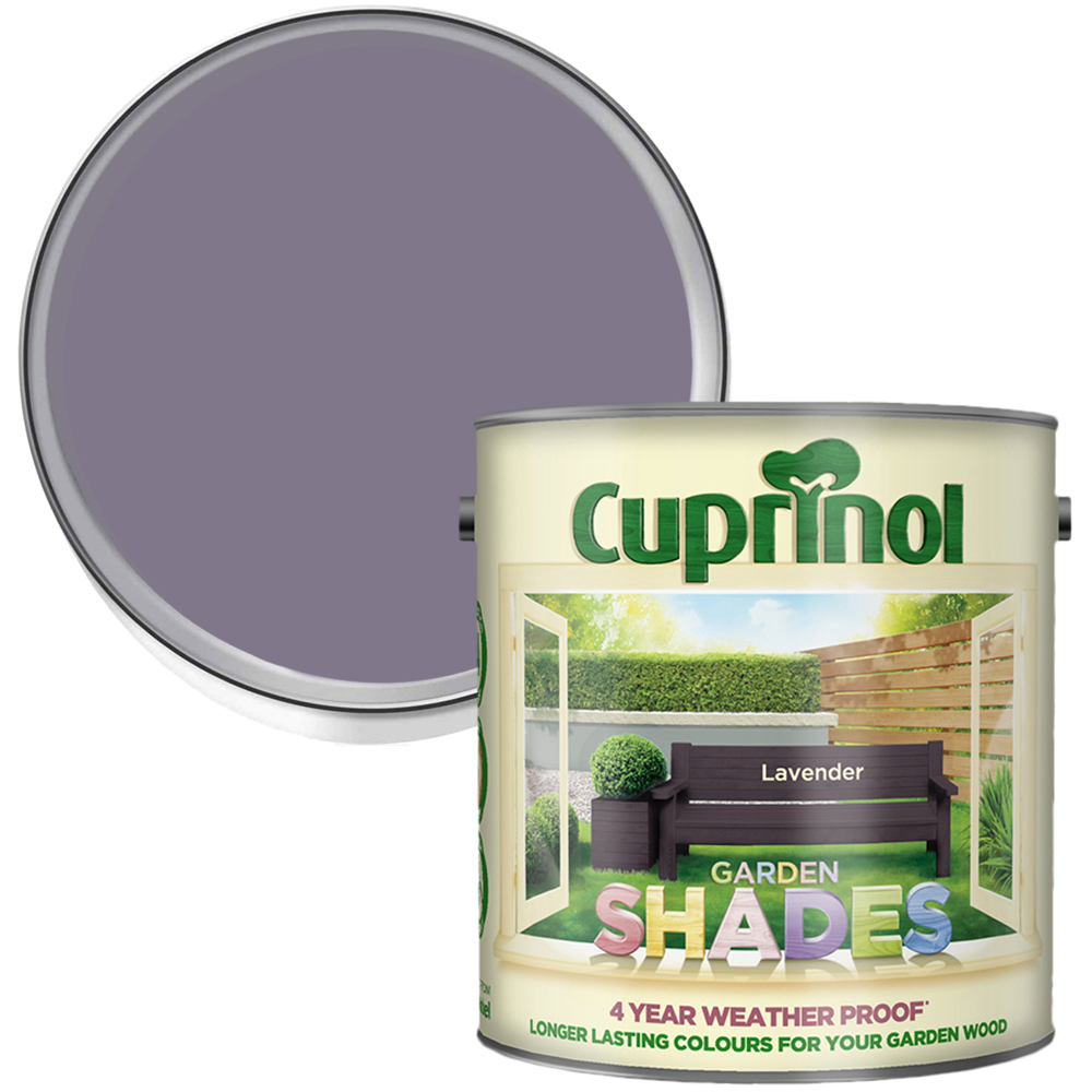 Cuprinol Garden Shades Paint - Lavender / 2.5l Image 1