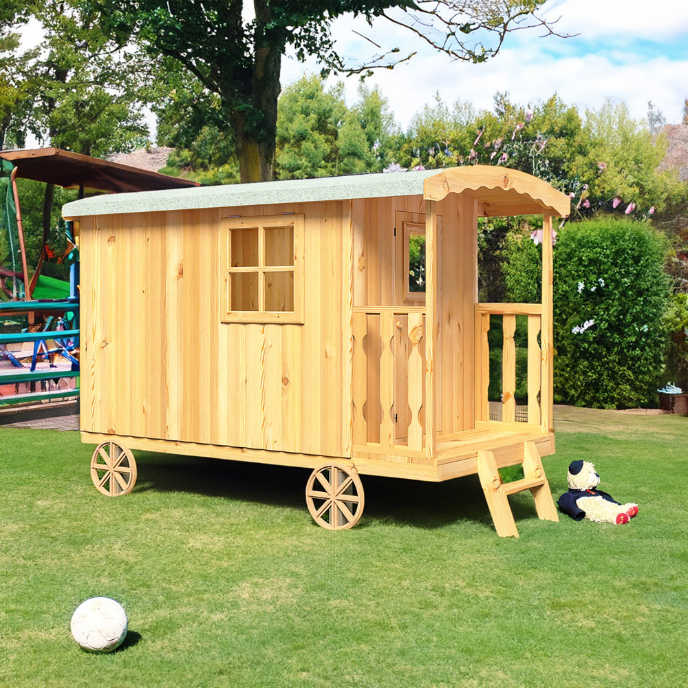 Shire 4 x 8ft Loglap Caboose Image 5