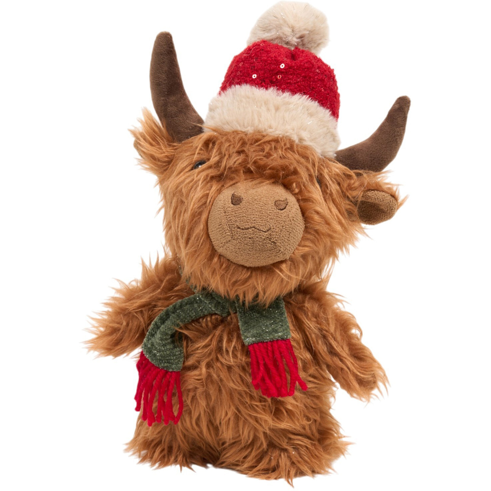 Cosy Christmas Highland Cow Image 1