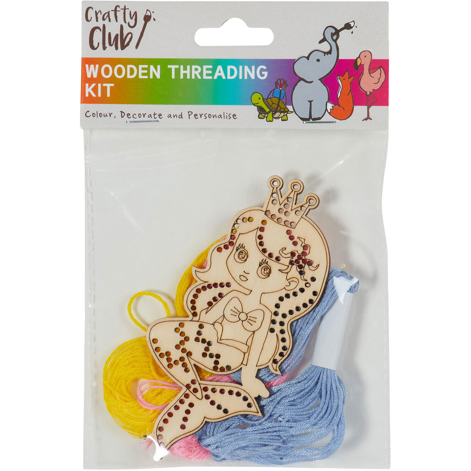Crafty Club Wooden Threading Kit Assortment Image 5