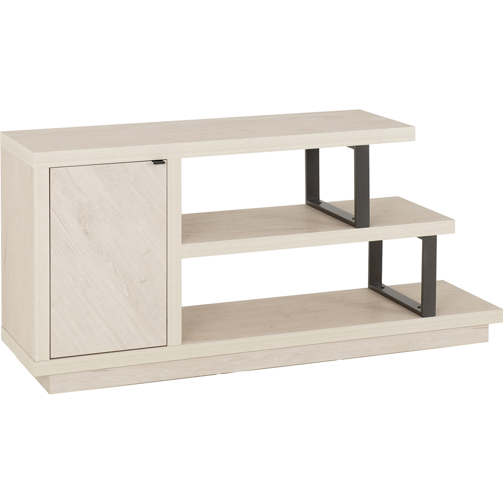 Seconique Turin Single Door Light Oak TV Stand Image 2