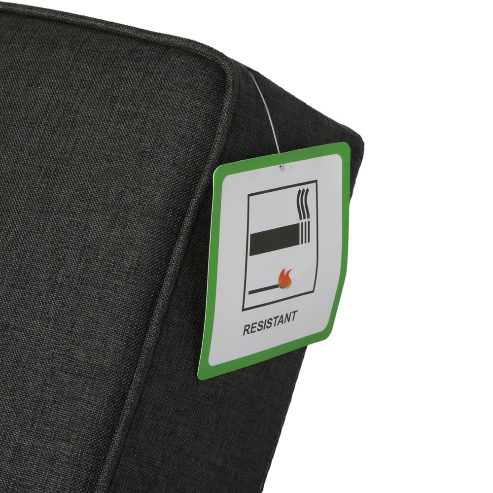 Troy Grey 2 Seater Pull Out Sofa Bed Image 4