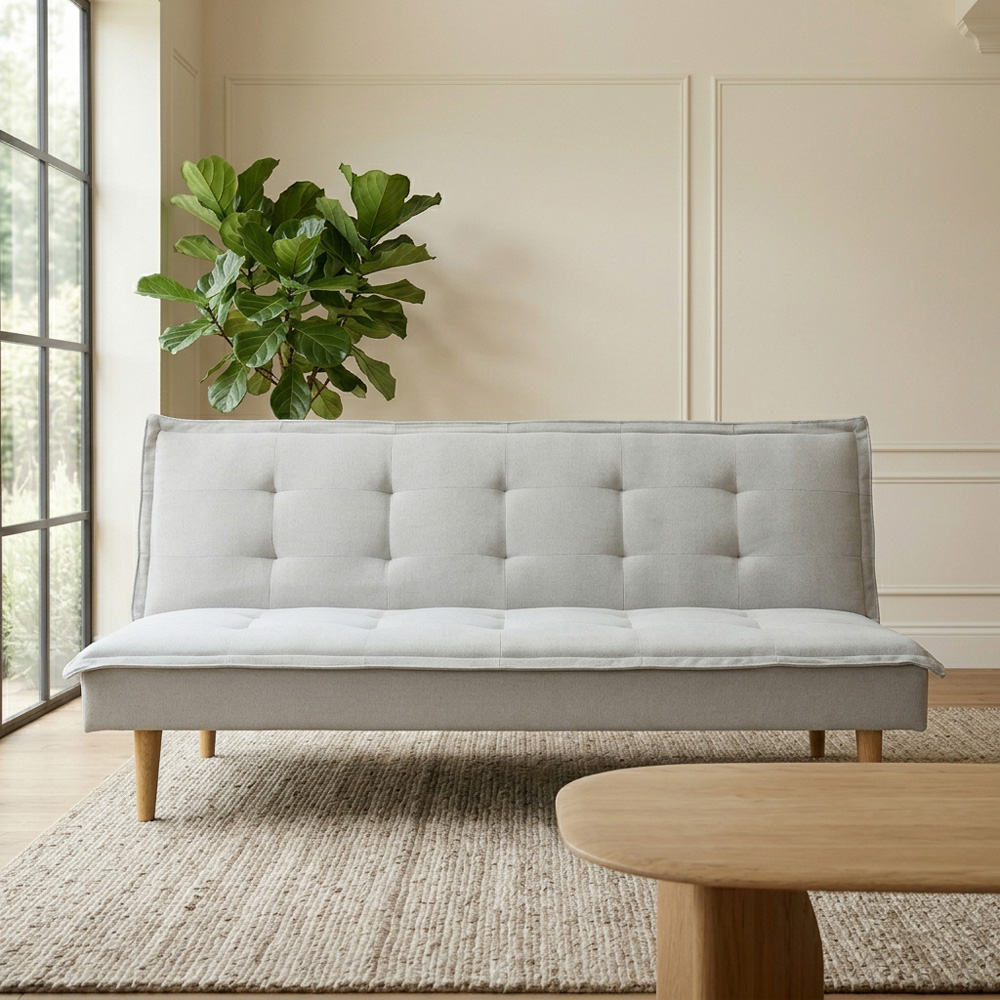Layla Sofa Bed Light Grey Image 3