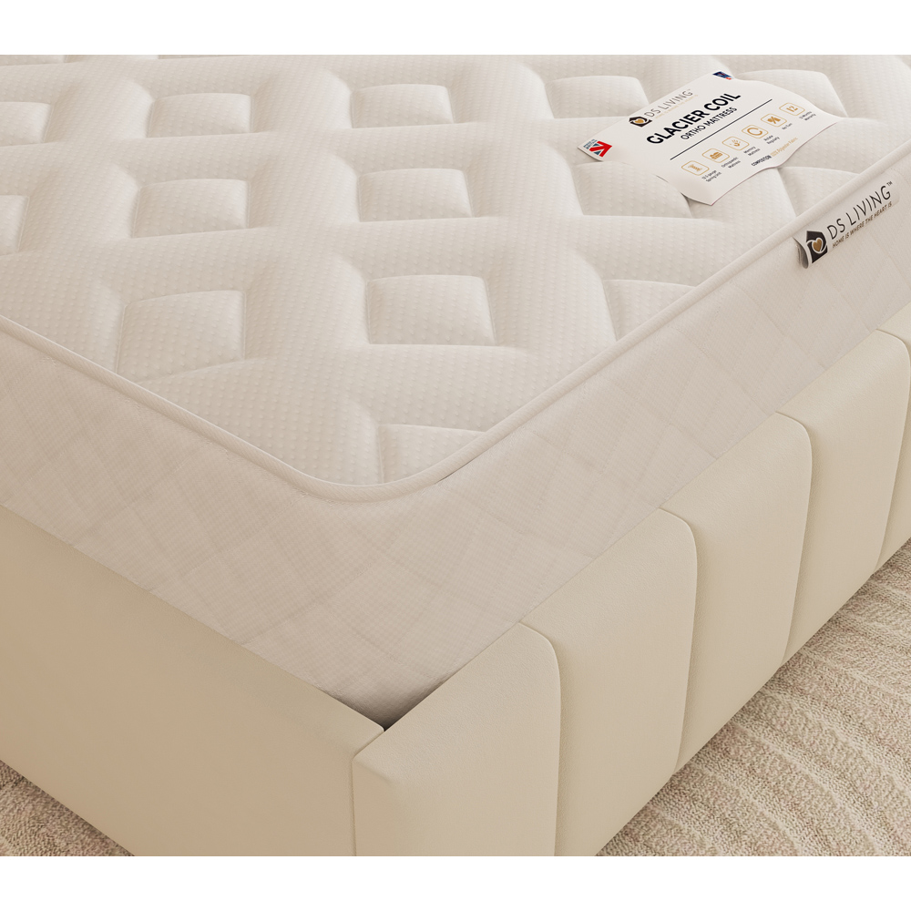 DS Living Glacier Nightfall Super King Size Gel Enhanced Bonnell Spring Mattress Image 3