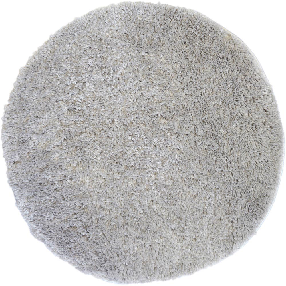Homemaker Grey Snug Plain Shaggy Rug 67cm Image 1