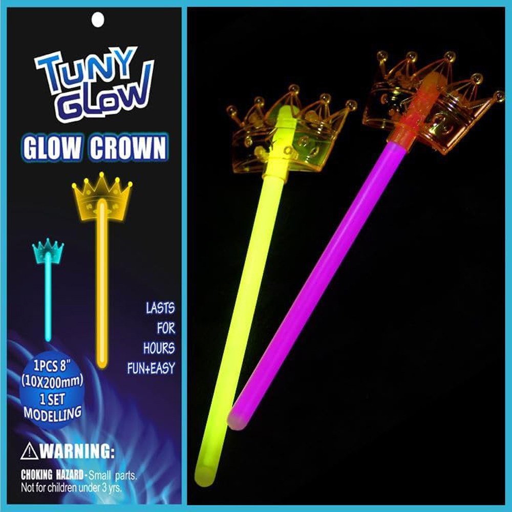 Single Shatchi Halloween Glow in The Dark Princess Crown and Trident Image 4