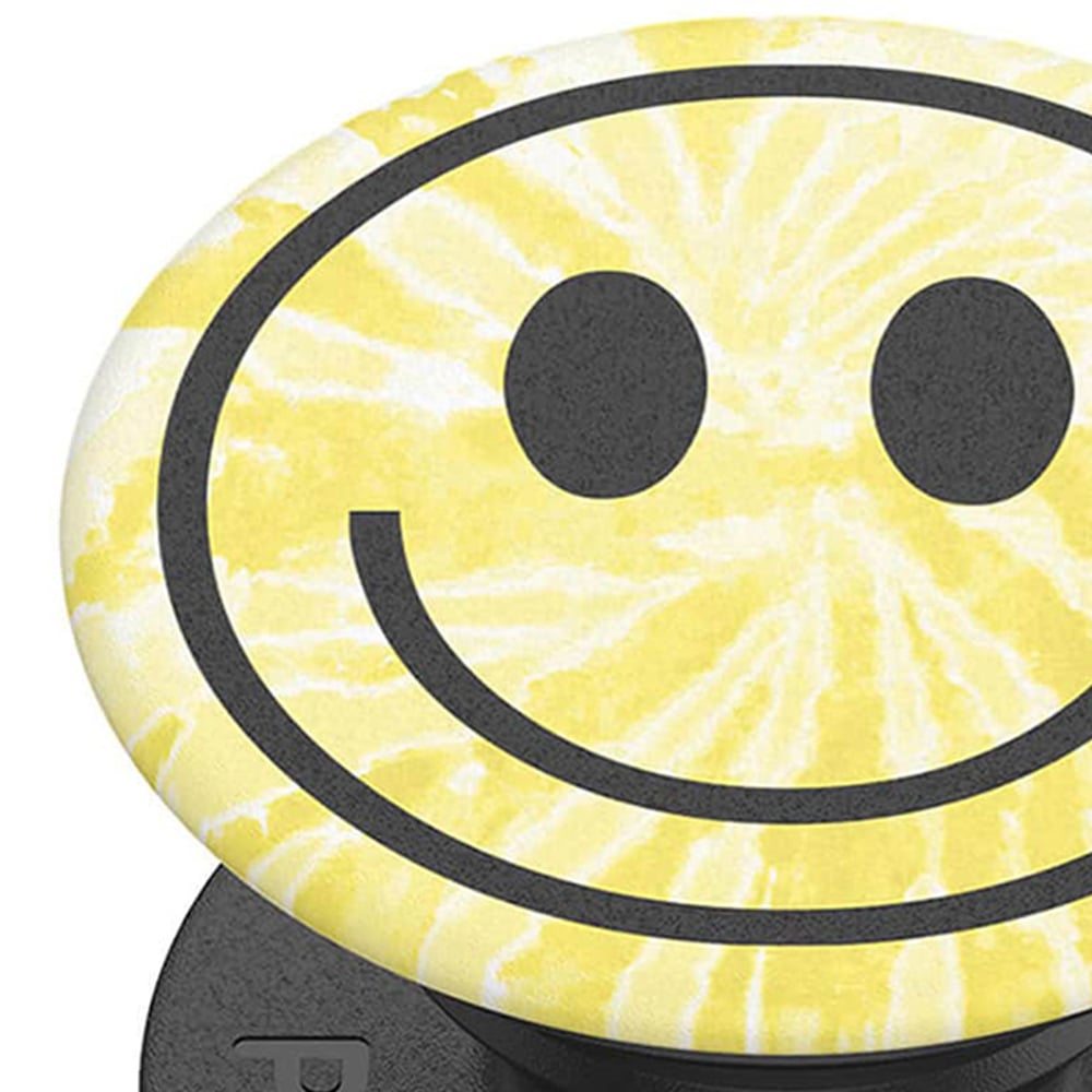PopSockets PopGrip Tie Dye Smiley Phone Grip Image 2