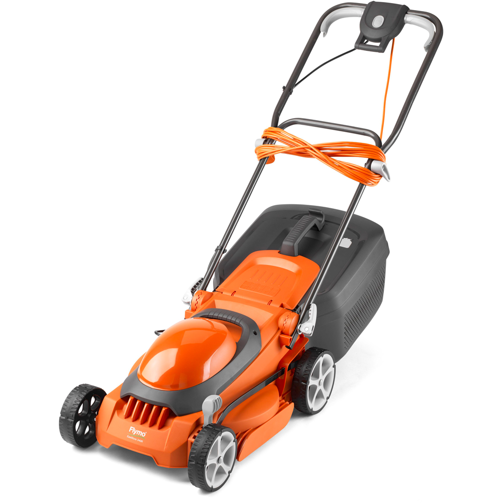 Flymo EasiStore FES340R 1400W 34cm Rotary Electric Lawn Mower Image 4