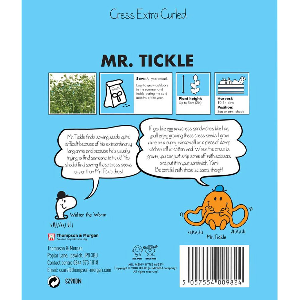 Thompson & Morgan Cress Extra Curled 1500 Seeds Packet Image 3