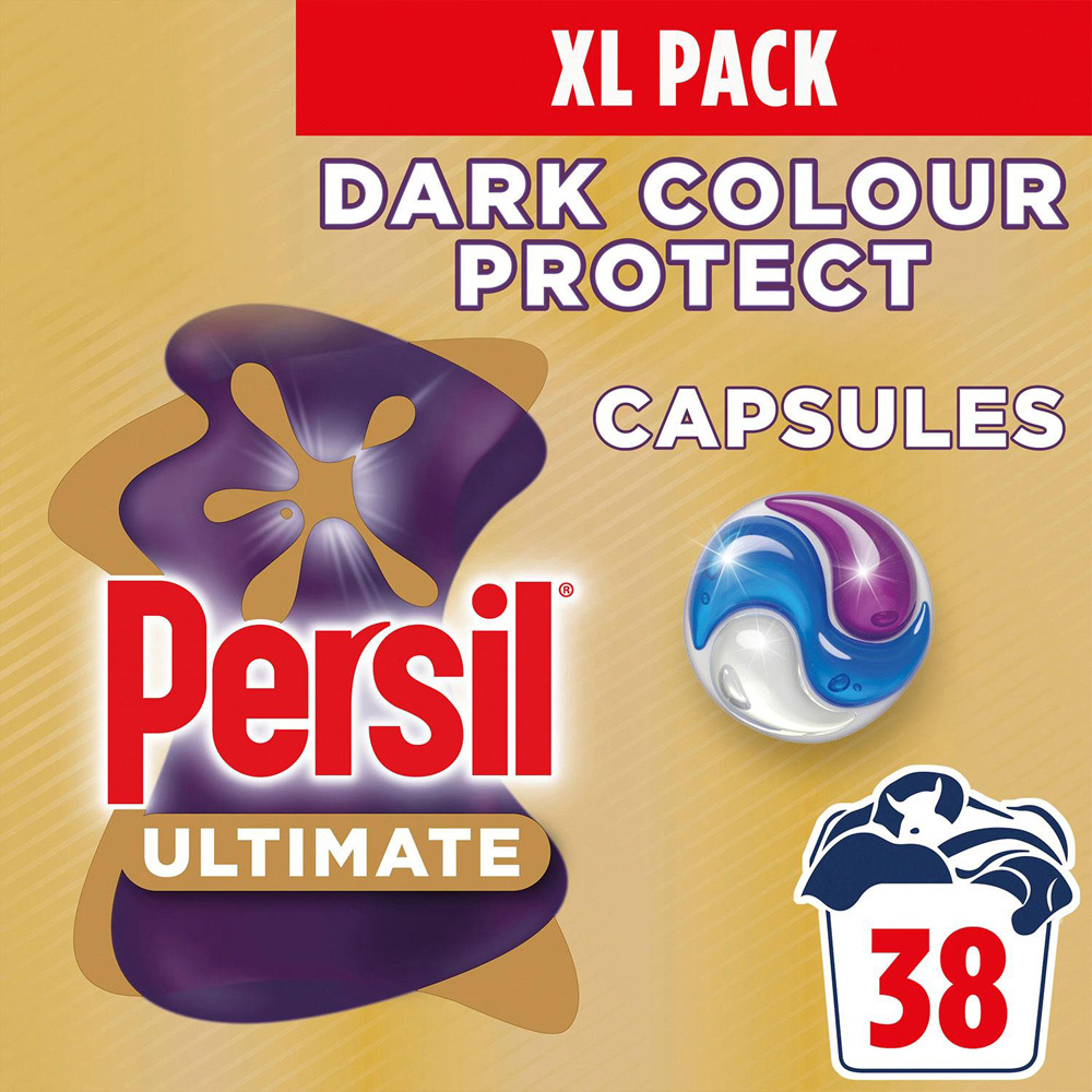 Persil Colour and Clean Washing Capsules 38 Washes 5 Pack Image 7