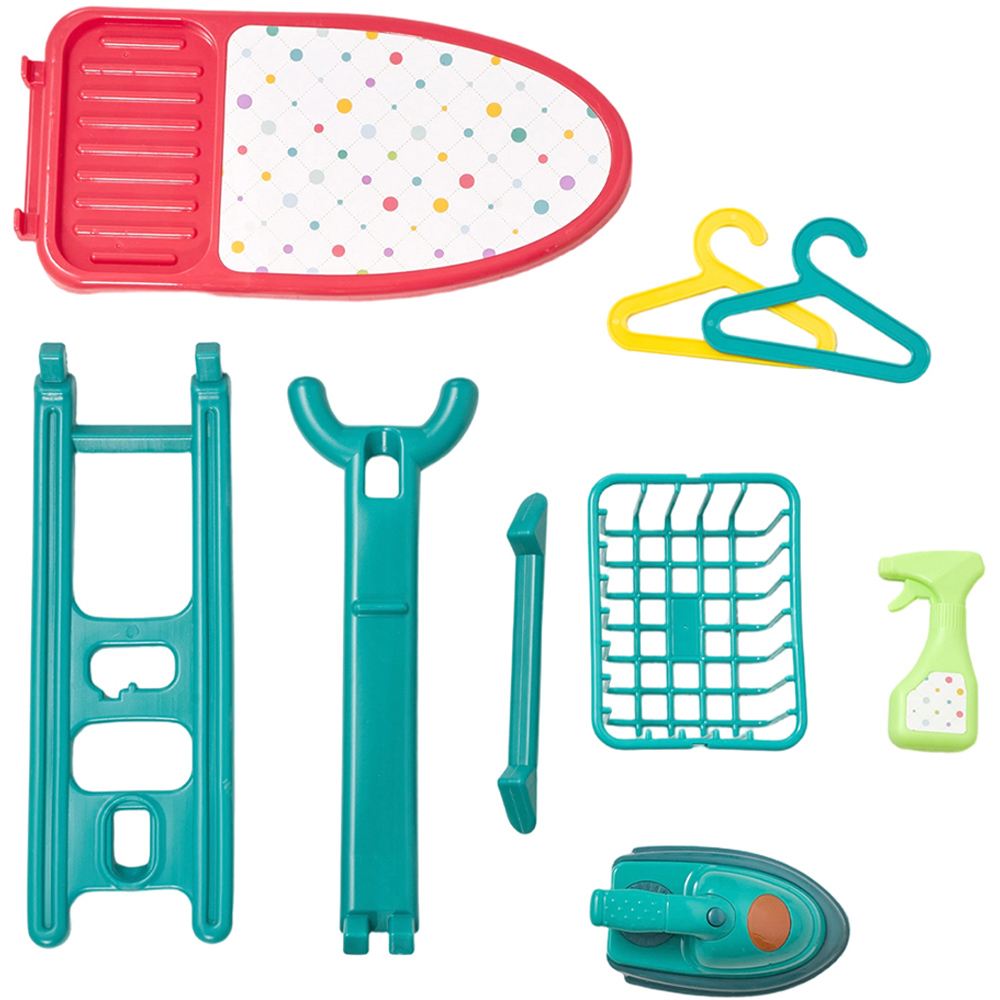 H&O Direct Kids Ironing Pretend Play Set with Light and Sound Image 2