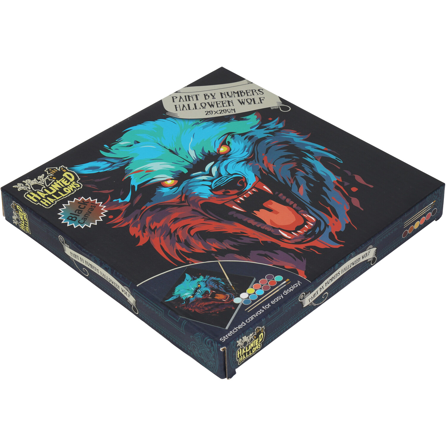 Halloween Spooky Paint By Numbers Kit Image 3