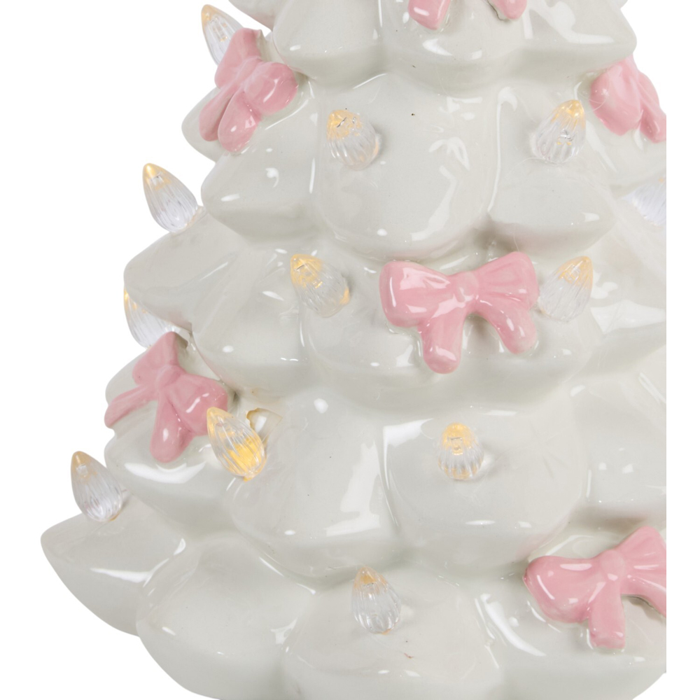 LED Pink Bow Christmas Tree Image 4
