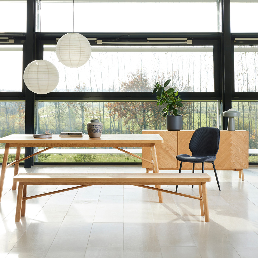 Florence Femke Set of 4 Anthracite Dining Chair Image 8