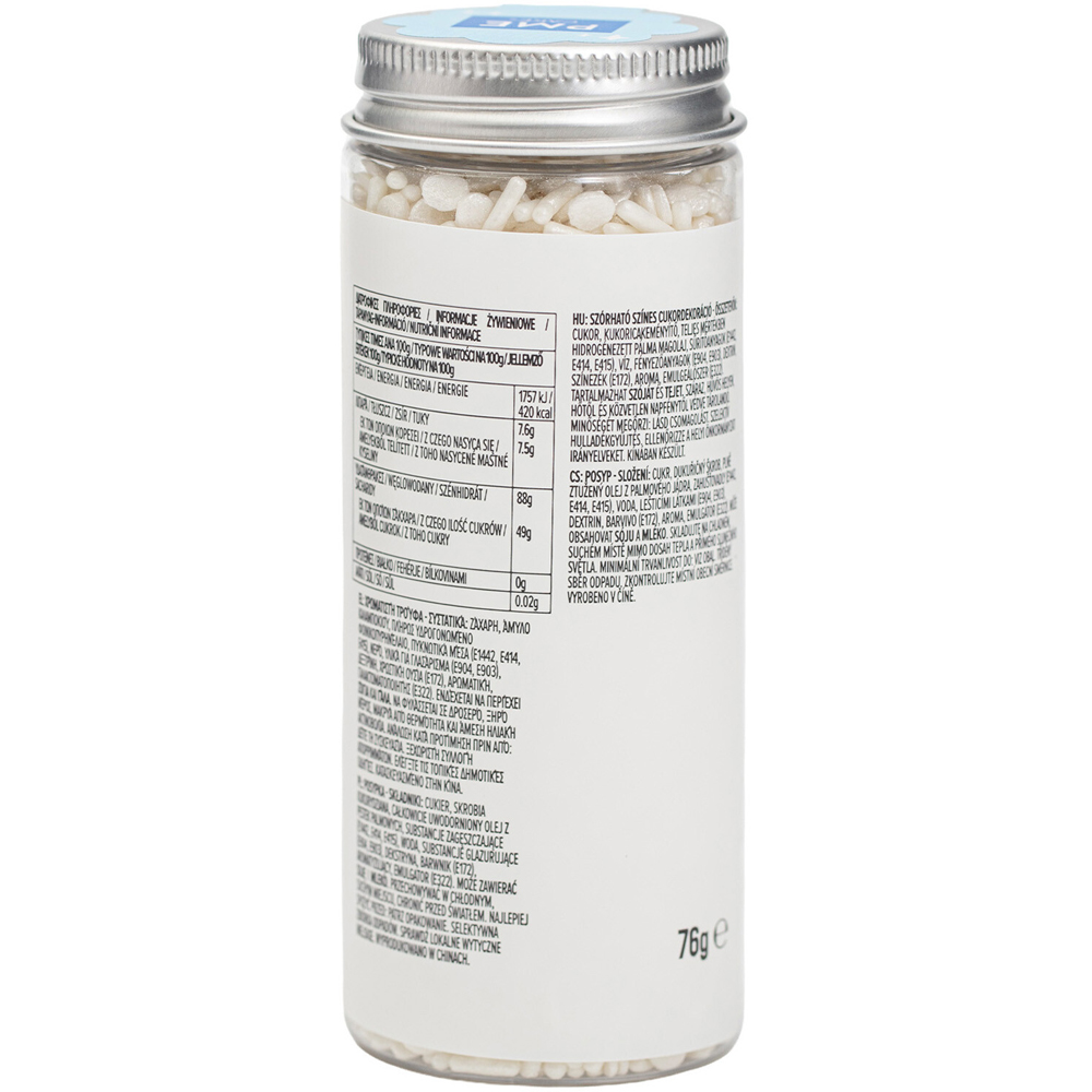 PME White Pearl Sprinkle Mix Image 4