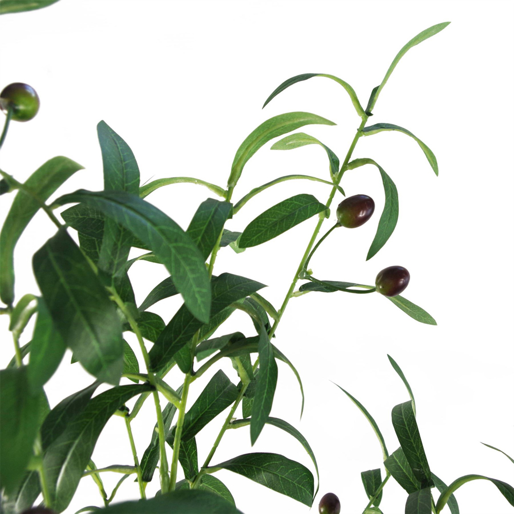 Leaf Olive Bush Artificial Tree 4ft Image 3