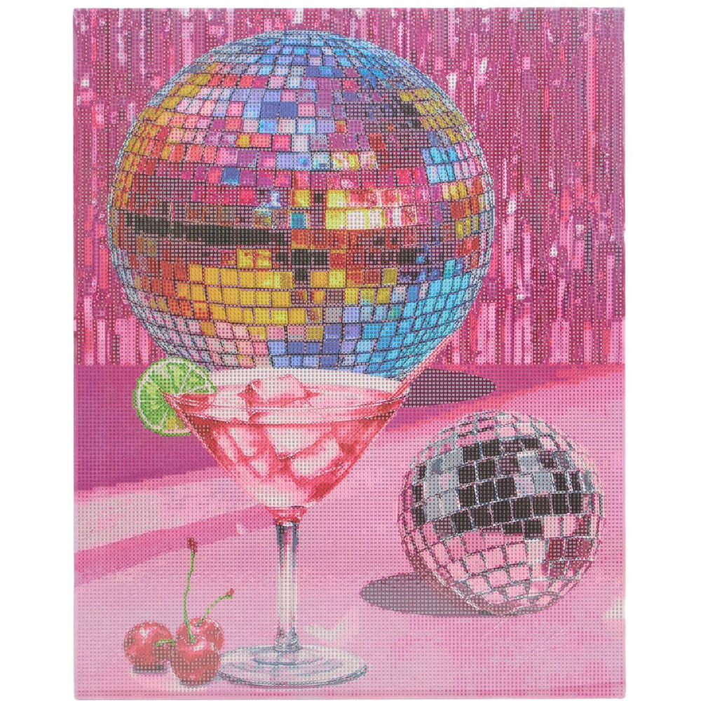 Crystal Canvas Disco and Daquiris Kit Image 3