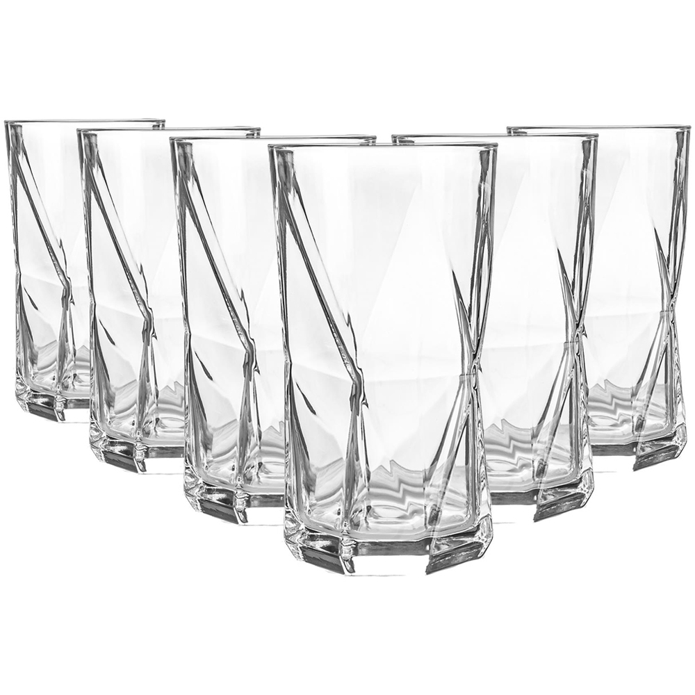 Bormioli Rocco Cassiopea Clear Highball Glass 480ml 12 Pack Image 1