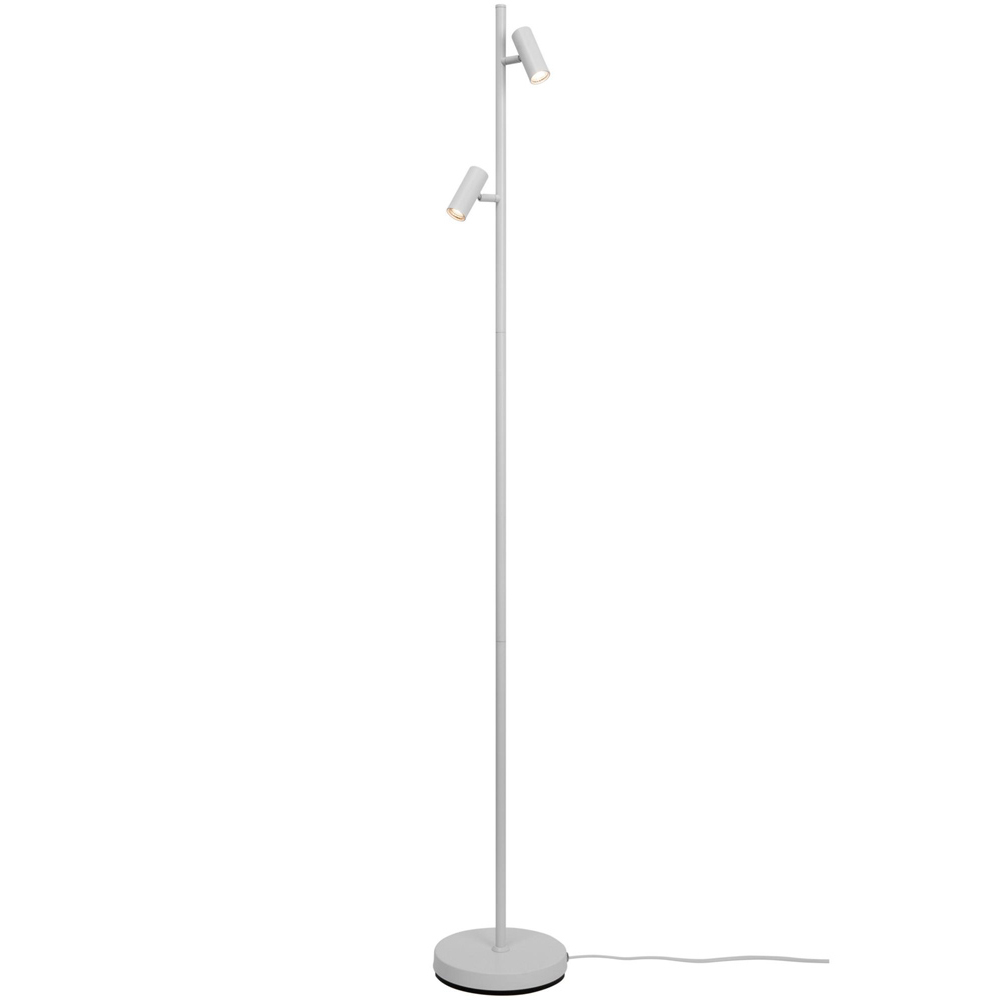Nordlux Omari 320 Lumens 2700K White LED Floor Lamp Image 1
