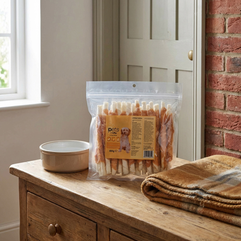 Wilko Chicken Twists Dog Treats 400g Image 5