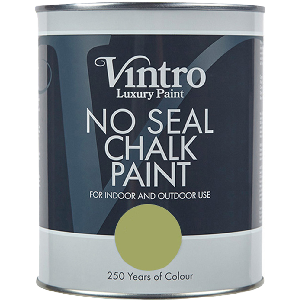 Vintro Paint Sage No Seal Chalk Paint 1L Image 2
