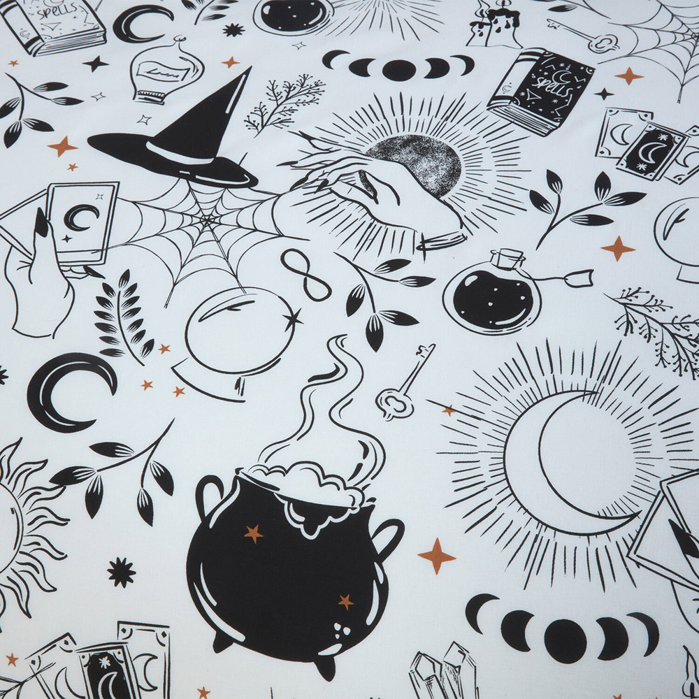 Spellbound Design Duvet Set Monochrome Double Image 5