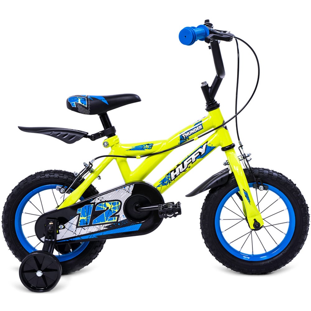 Huffy Pro Thunder 22240W Yellow 12 inch Kids Bike Image 3