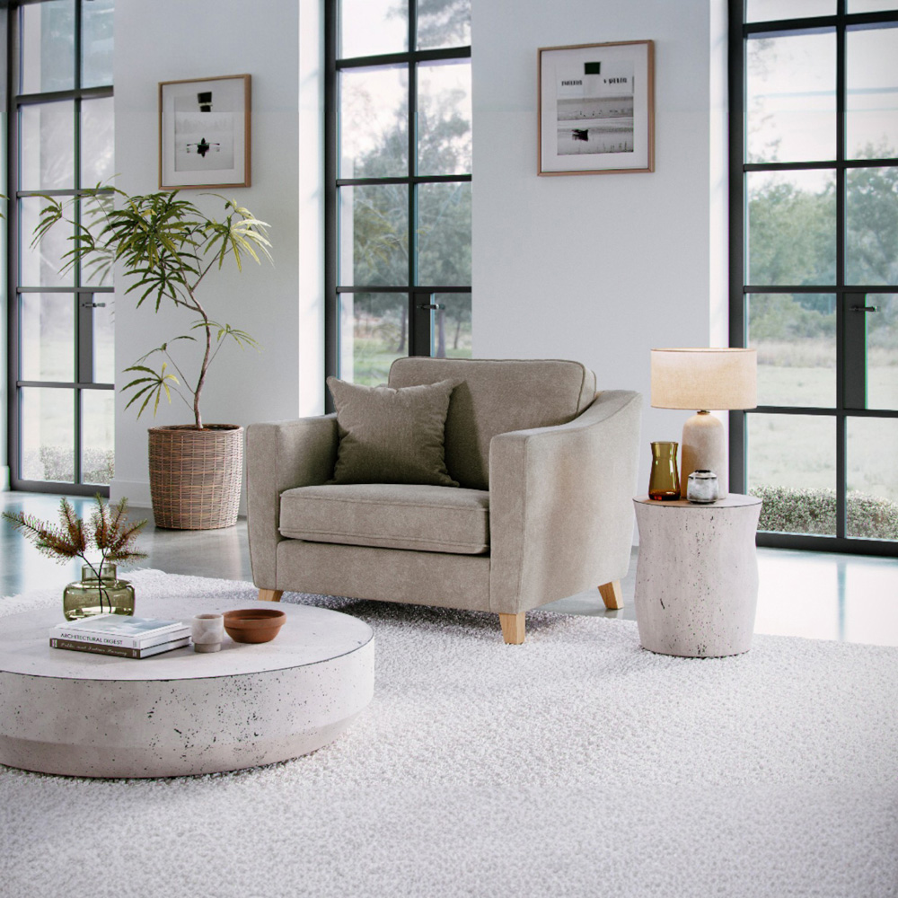 Marlon City Stone Snuggle Chair Image 6