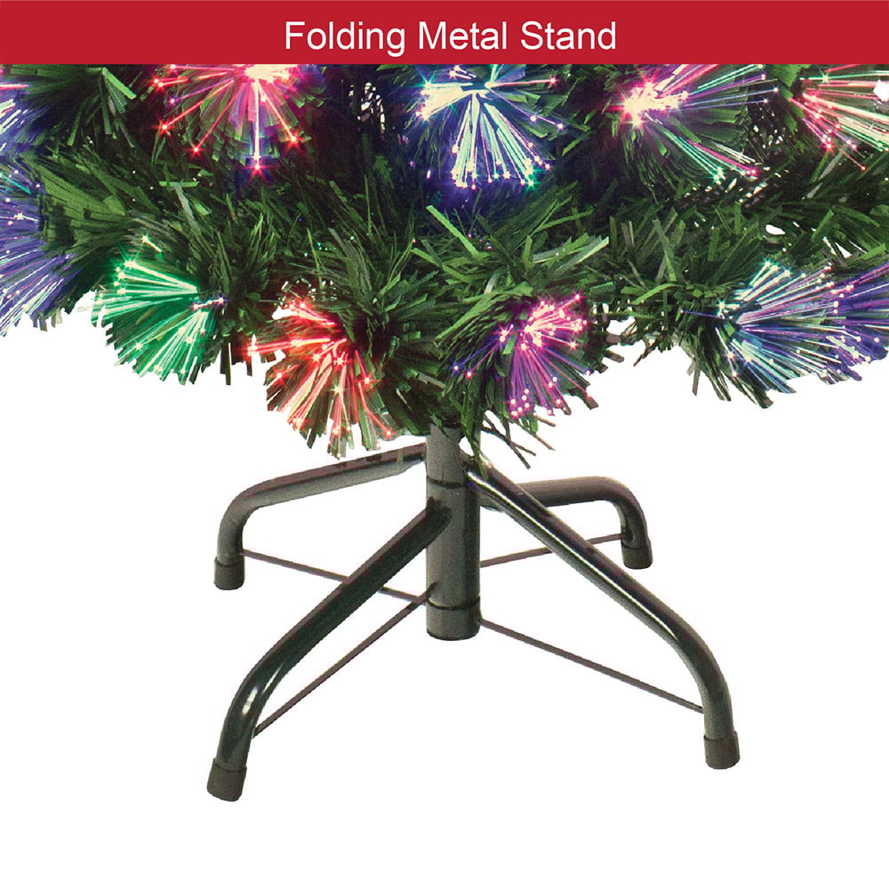The Christmas Workshop Green Fibre Optic Christmas Tree 5ft Image 5