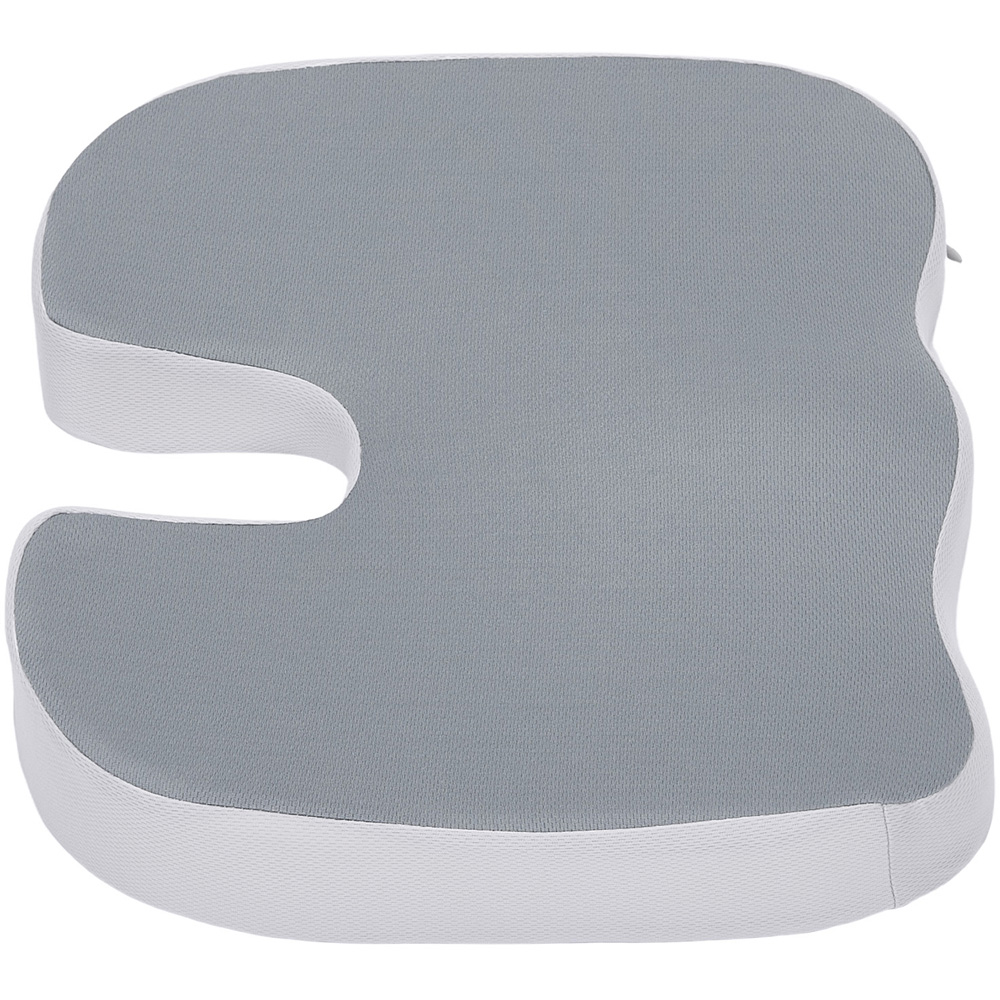 Living and Home Grey Memory Foam Seat Cushion 43 x 35cm Image 3
