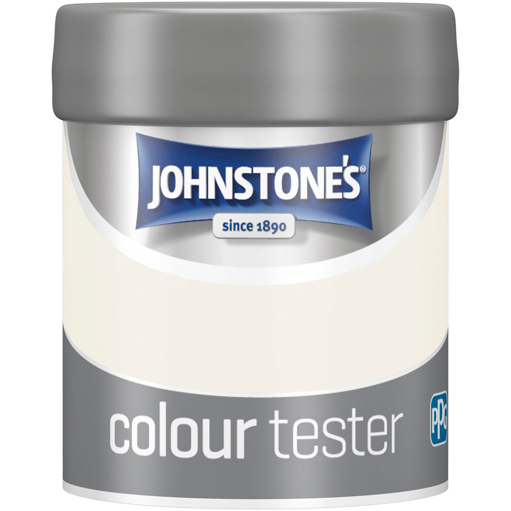 Johnstone's White Lace Matt Emulsion Tester Pot 75ml Image