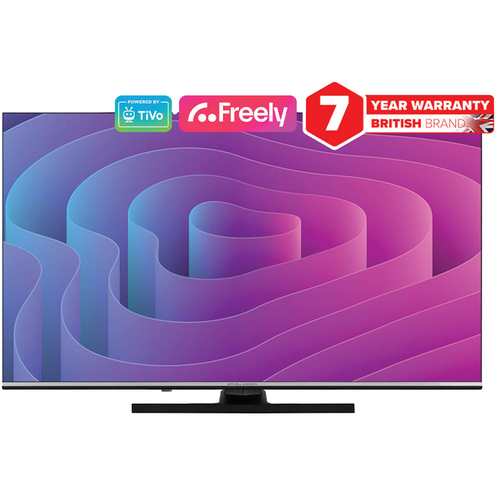 Mitchell & Brown 43 inch 4K Ultra HD Borderless LED Smart TV | Wilko