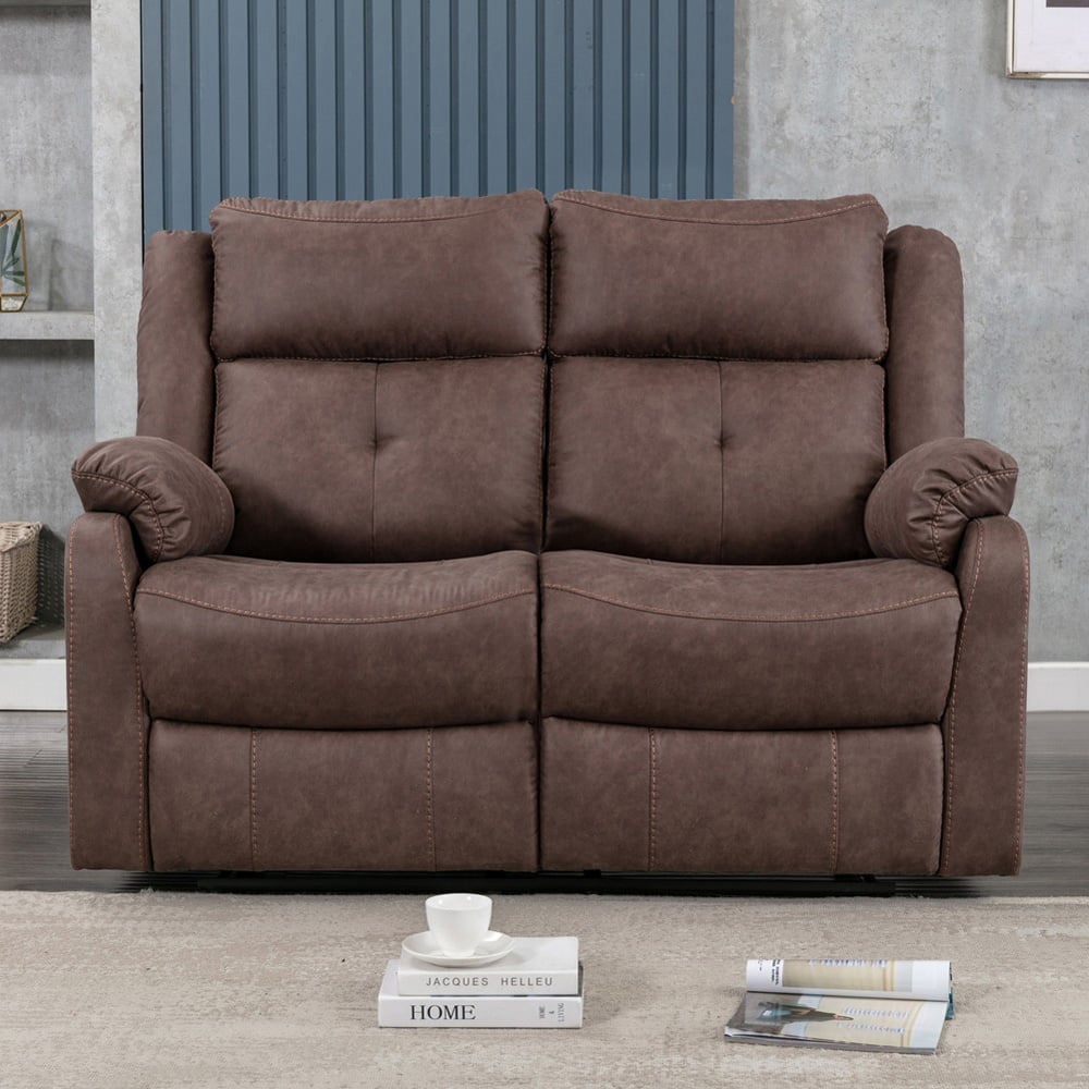 Brooklyn Casey 2 Seater Manual Recliner Sofa Image 2