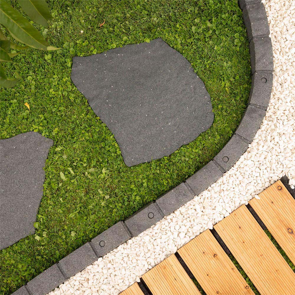 Nicoman Natural Stone Garden Stepping Stone 58 x 38cm 4 Pack Image 5