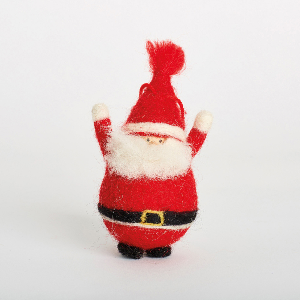 Simply Make Santa Needle Felting Kit Image 4
