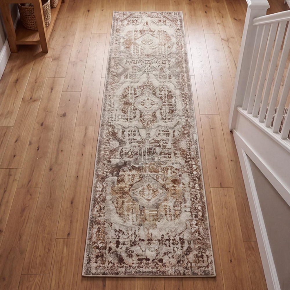 Arthouse Muse Oriental Natural Runner 60 x 230cm Image 1