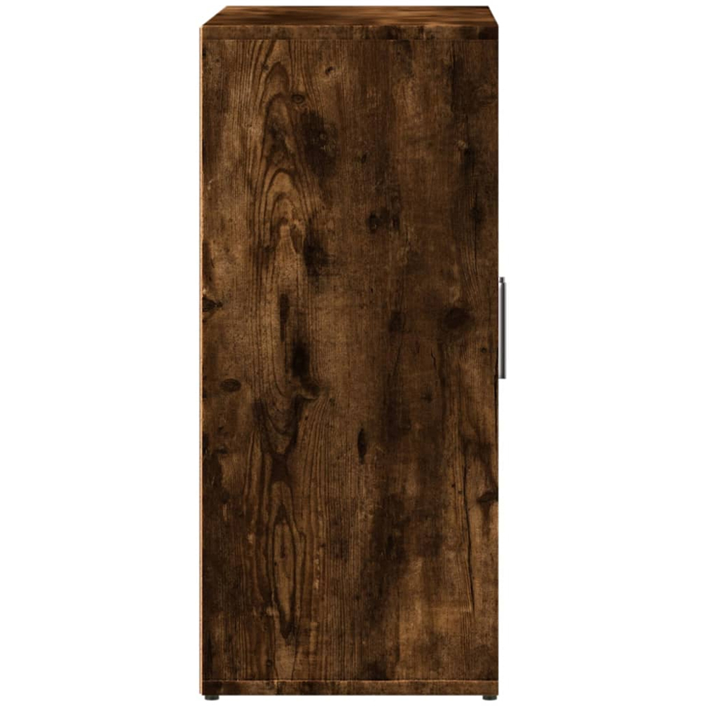 vidaXL 2 Door Smoked Oak Sideboard Set of 2 Image 5