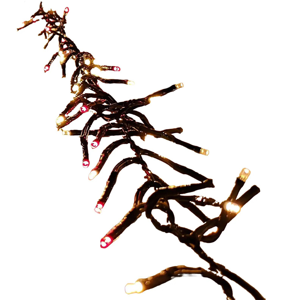 Premier ClusterBrights 2000 Red and Gold LED Cluster String Light 25m Image 3