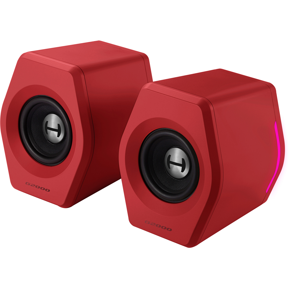 Edifier G200 2.0 Red Bluetooth Gaming Speakers with RGB Lighting 48W Image 3