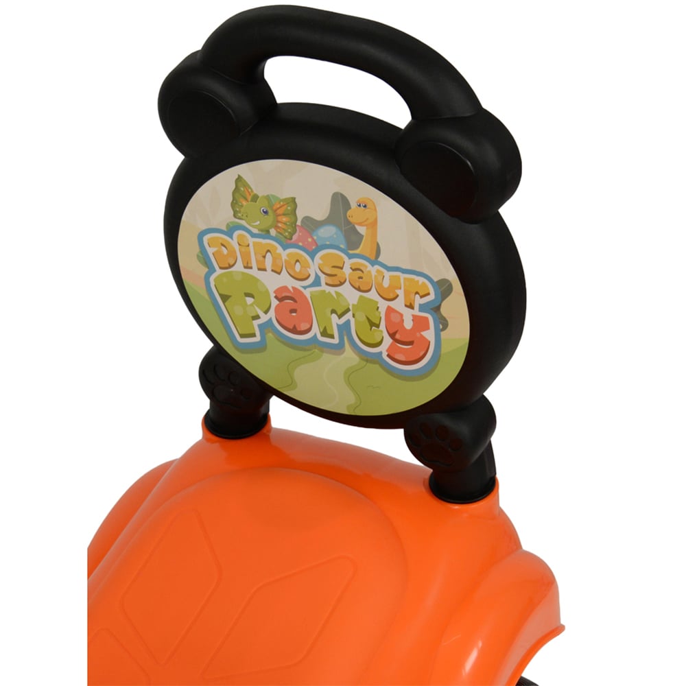 MoVe Toddler My First Orange Dino Ride On Push Car Image 5