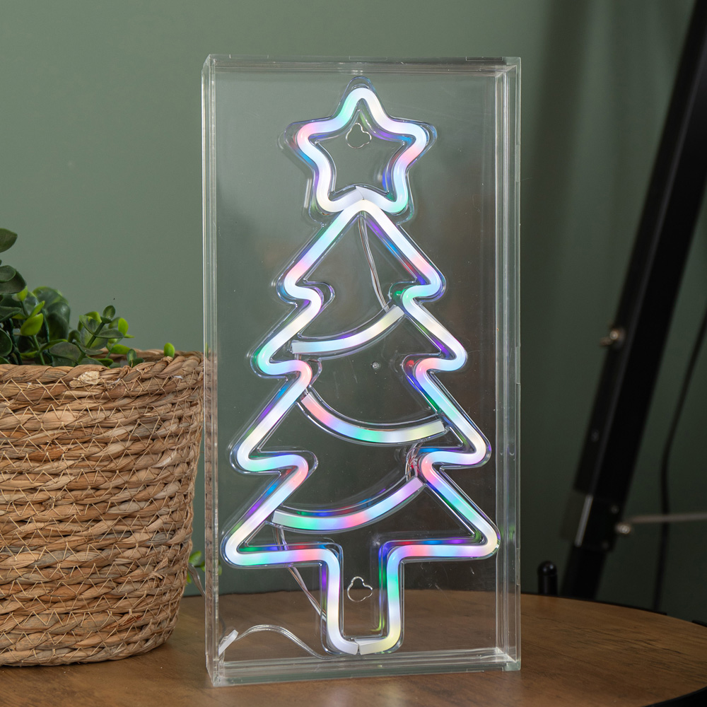 Samuel Alexander RGB LED Neon Flex Christmas Tree 30cm Image 3