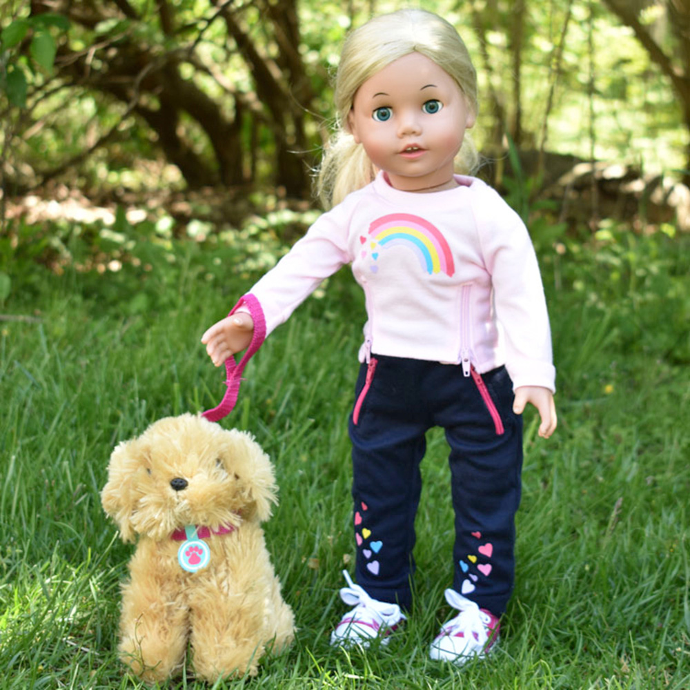Teamson Kids Puppy Dog and Carrier Toy Set Image 6