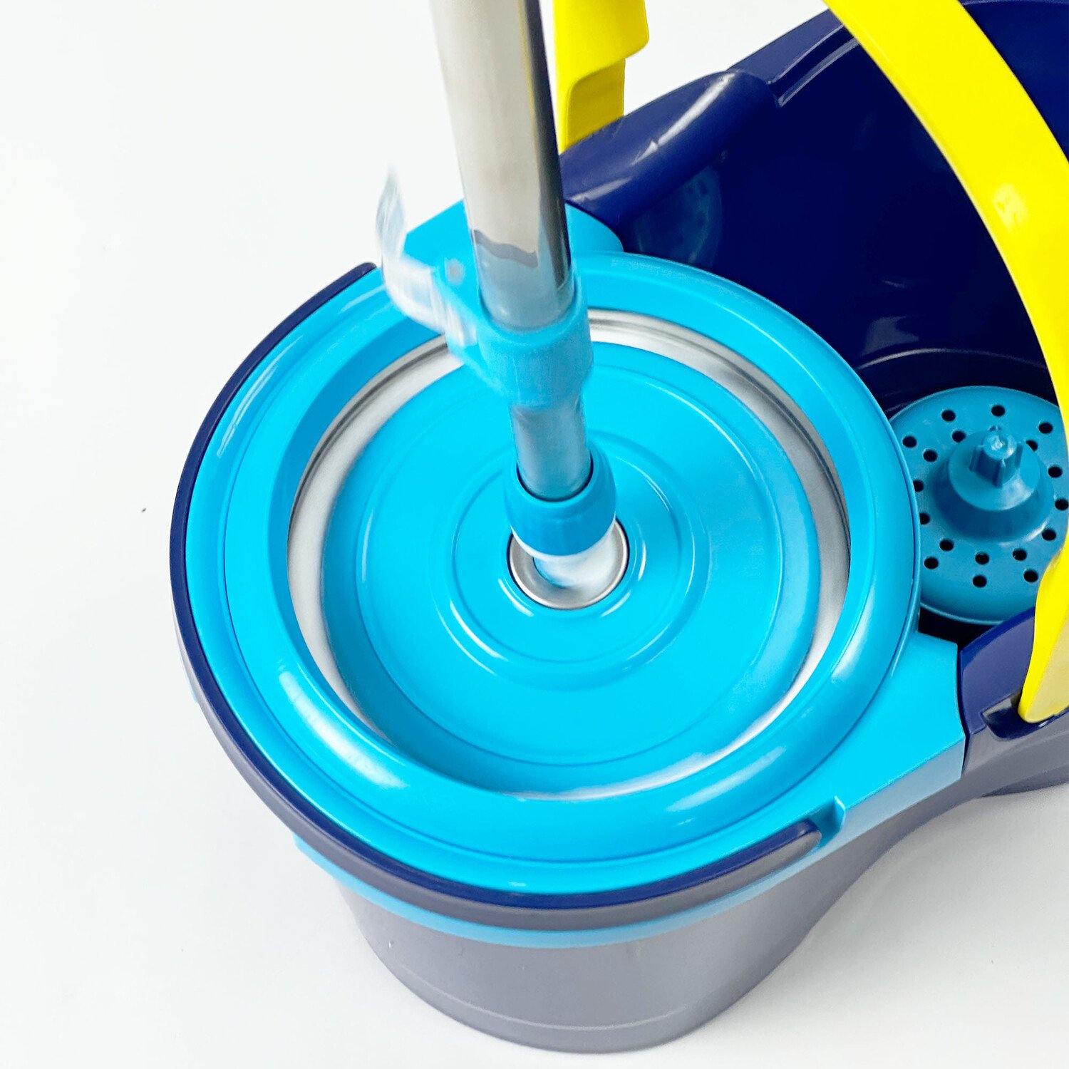 Flash Spin Mop and Bucket Blue Image 3