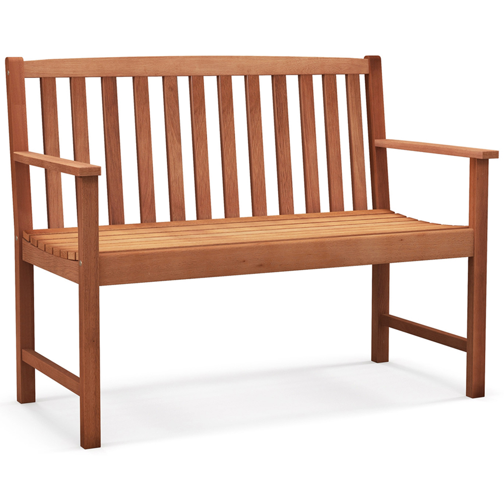Costway Wooden Garden Bench Image 2