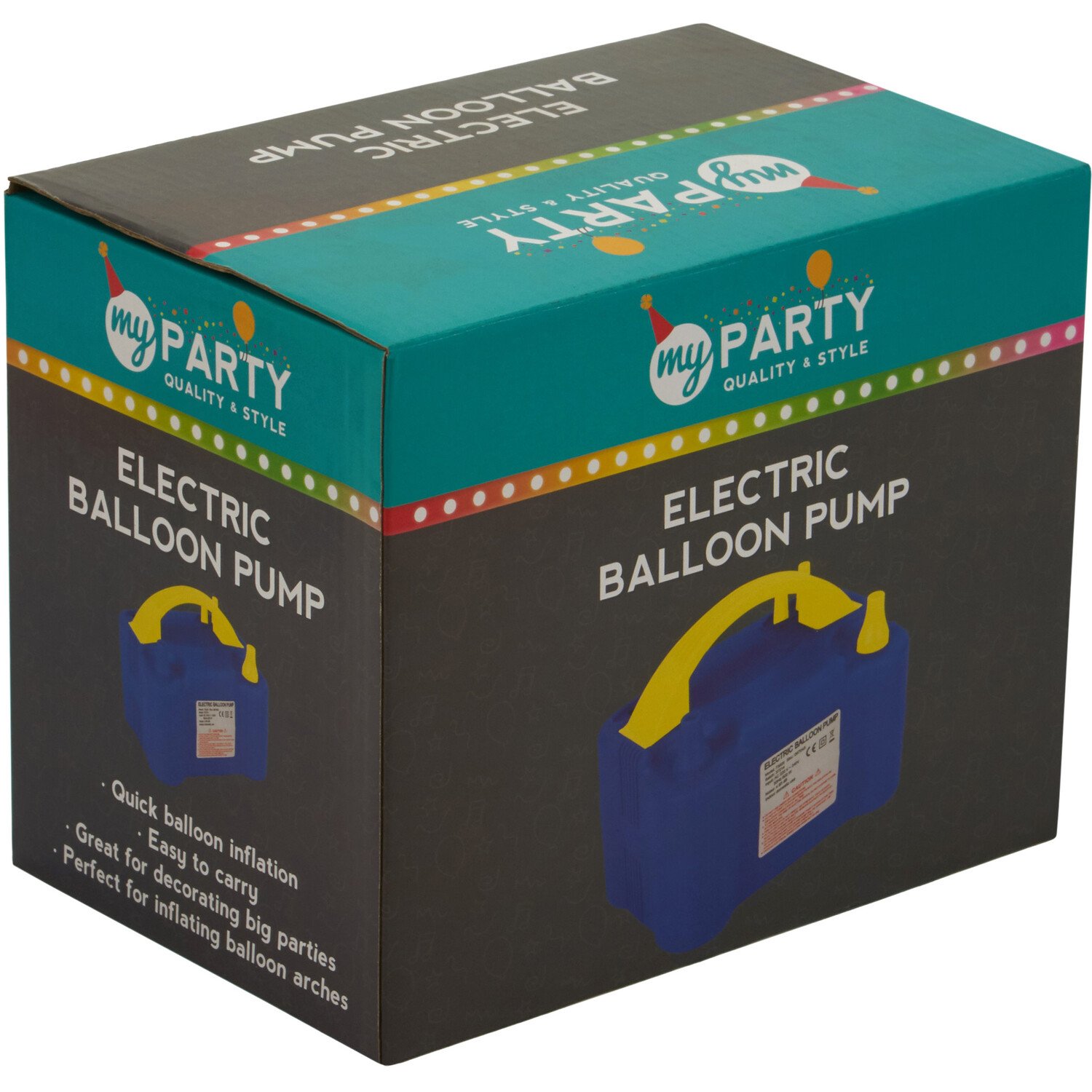 My Party Electric Balloon Pump - Blue Image 5